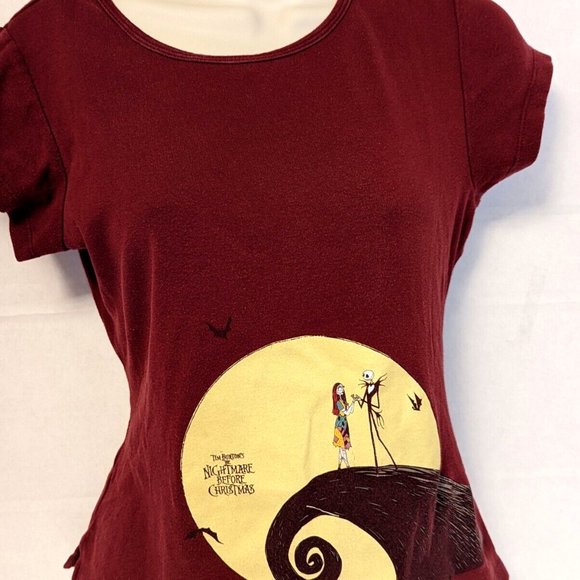 Vintage Nightmare Before Christmas Tee Shirt - Picture 2 of 6